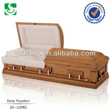 Reasonably priced high quality plain religious casket